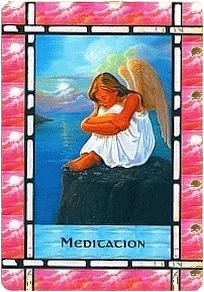 Engelkarte Meditation
