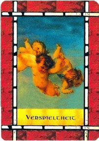 Engelkarte Verspieltheit